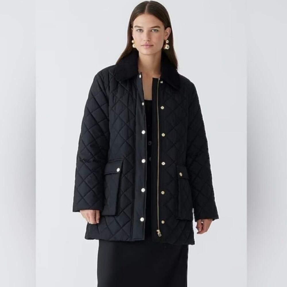 NWT J.Crew Heritage Quilted Barn Jacket with PrimaLoft Size 3X